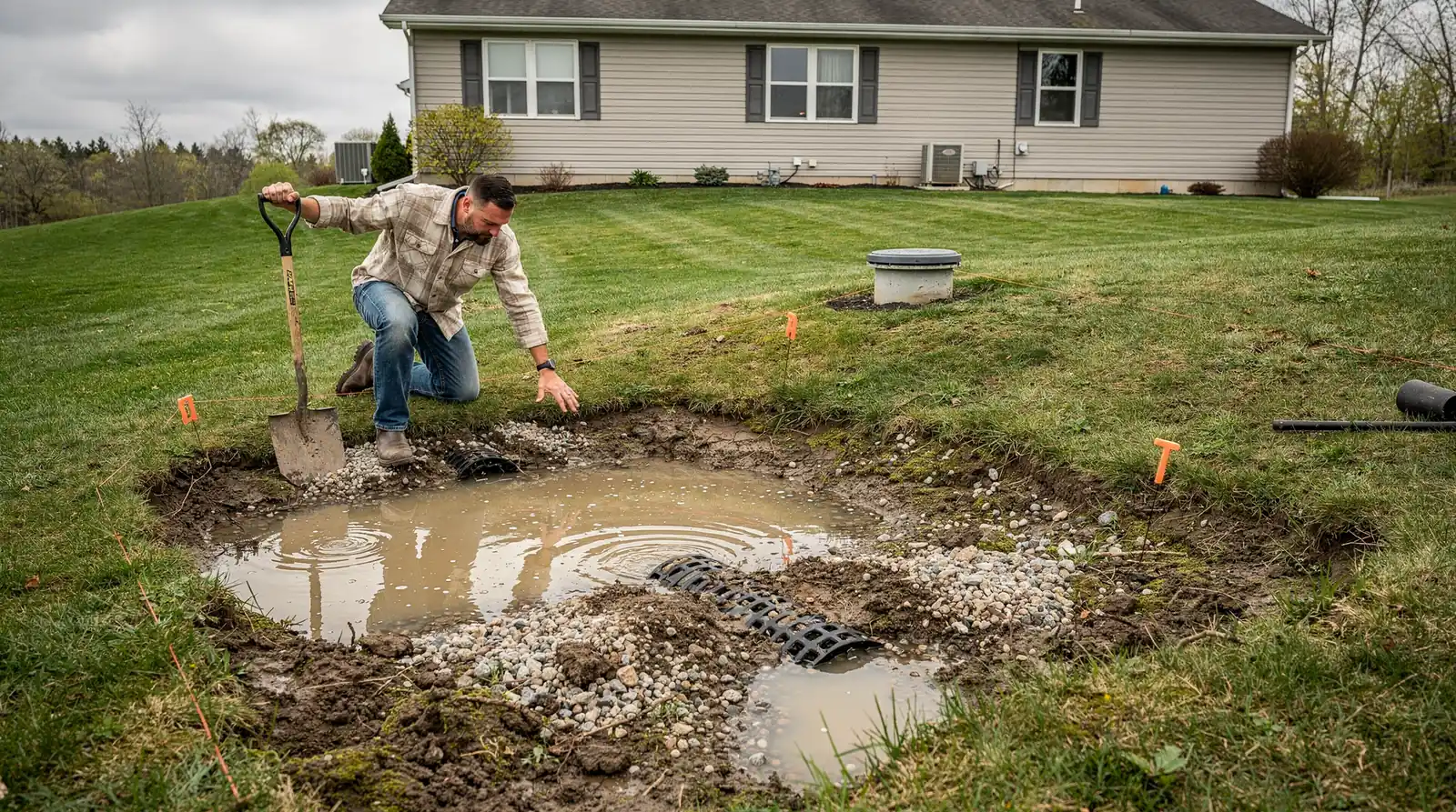 Attention to detail during grading and installation work prevents the kind of shortcuts that lead