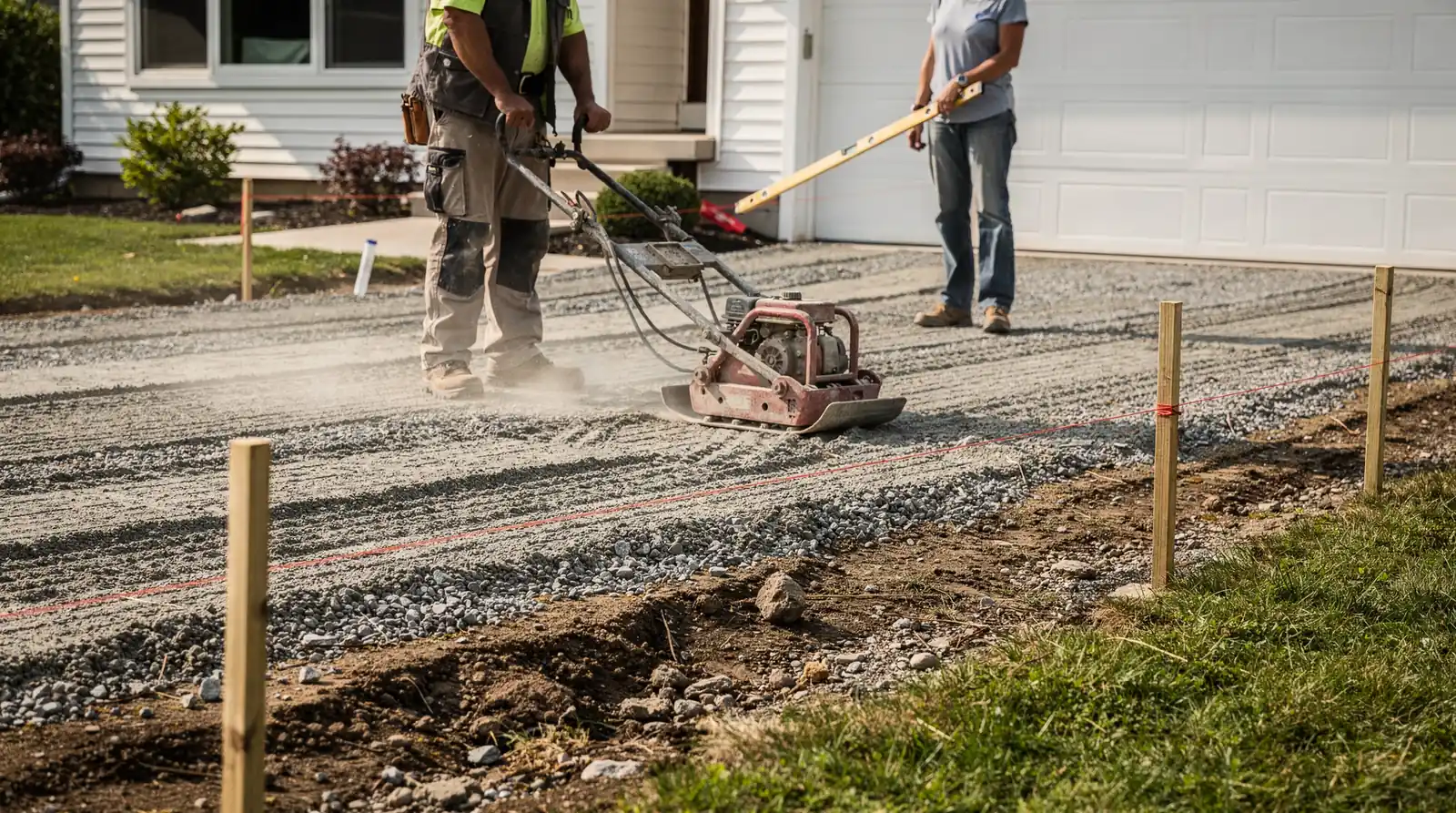 Homeowners preparing a building site, installing a septic system, or clearing land for future construction