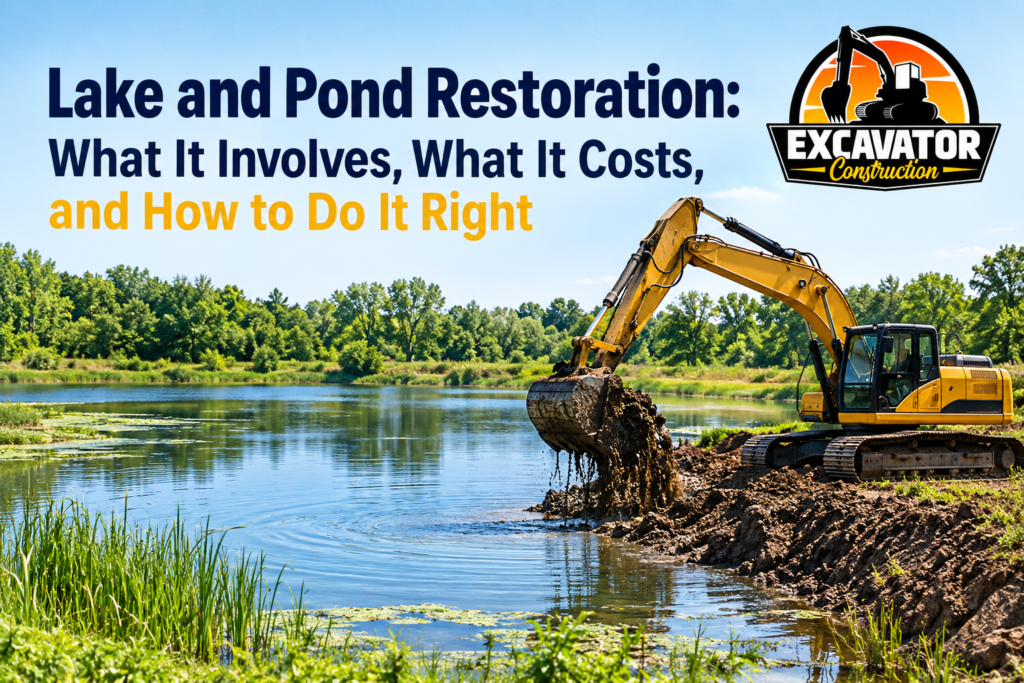 Lake and Pond Restoration